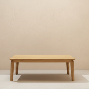 Indonesian teak furniture factory outdoor coffee table made from solid teak wood minimalist design