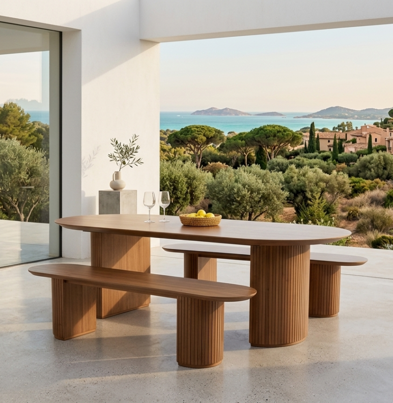 Yara Wooden Bench