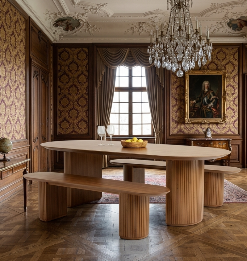 Yara Wooden Dining Table