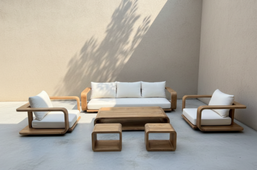 Cassandra Outdoor straight design Sofa Set