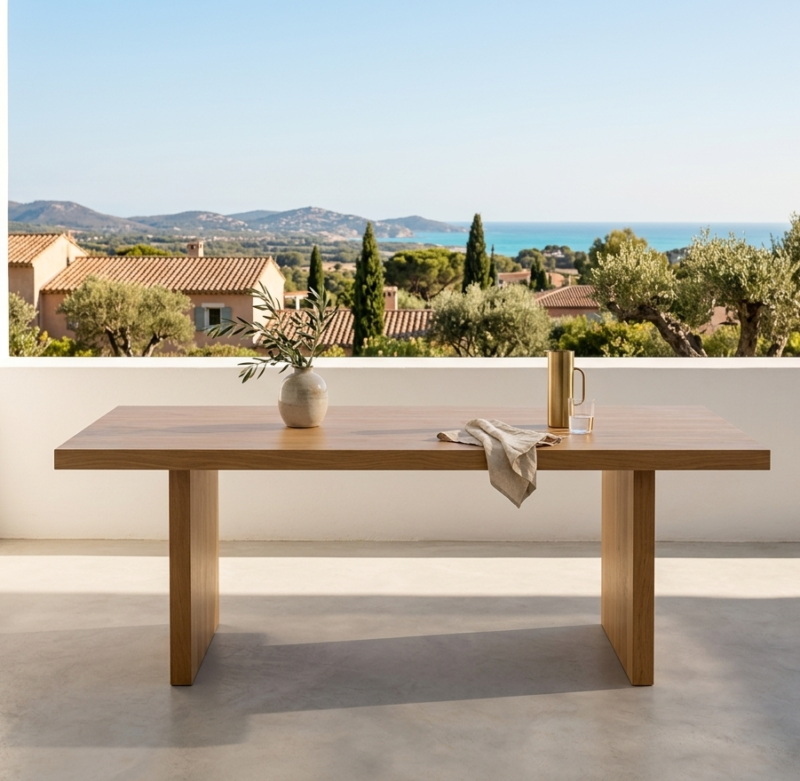 Tania Wooden Dining Table