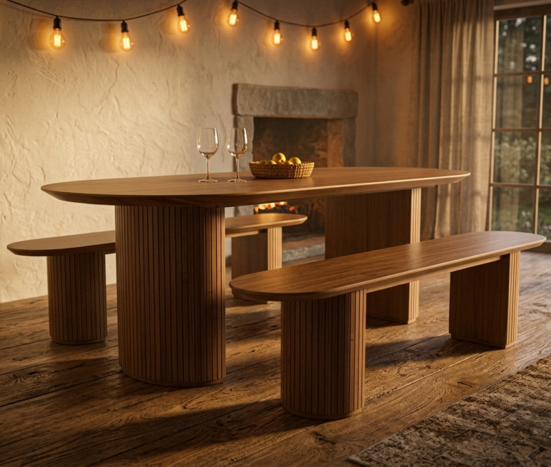 Yara Wooden Bench