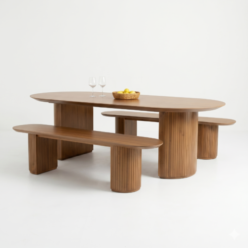 Yara Wooden Dining Table