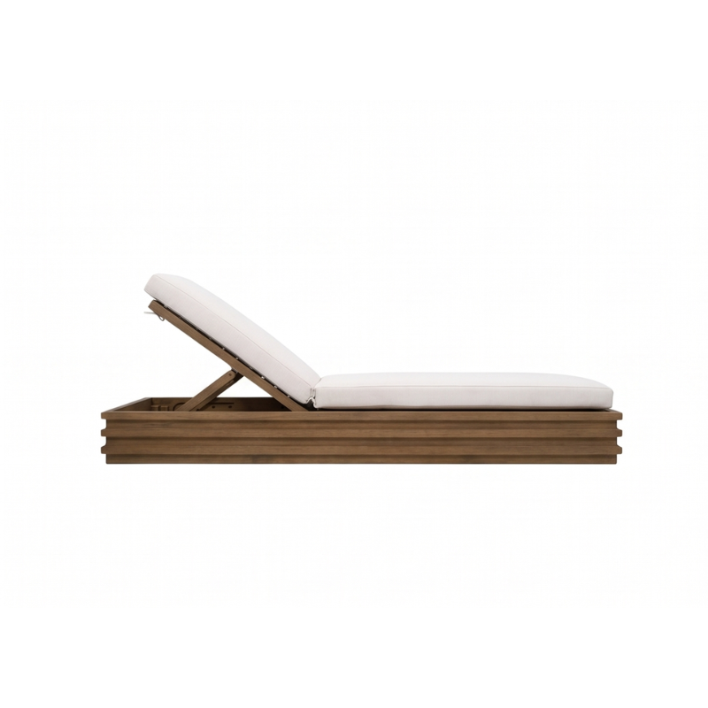 Lavina Teak Sun Lounger
