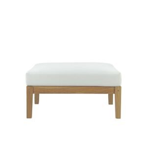 Uva Teak Outdoor Ottoman