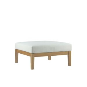 Uva Teak Outdoor Ottoman