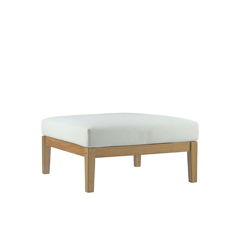 Uva Teak Outdoor Ottoman