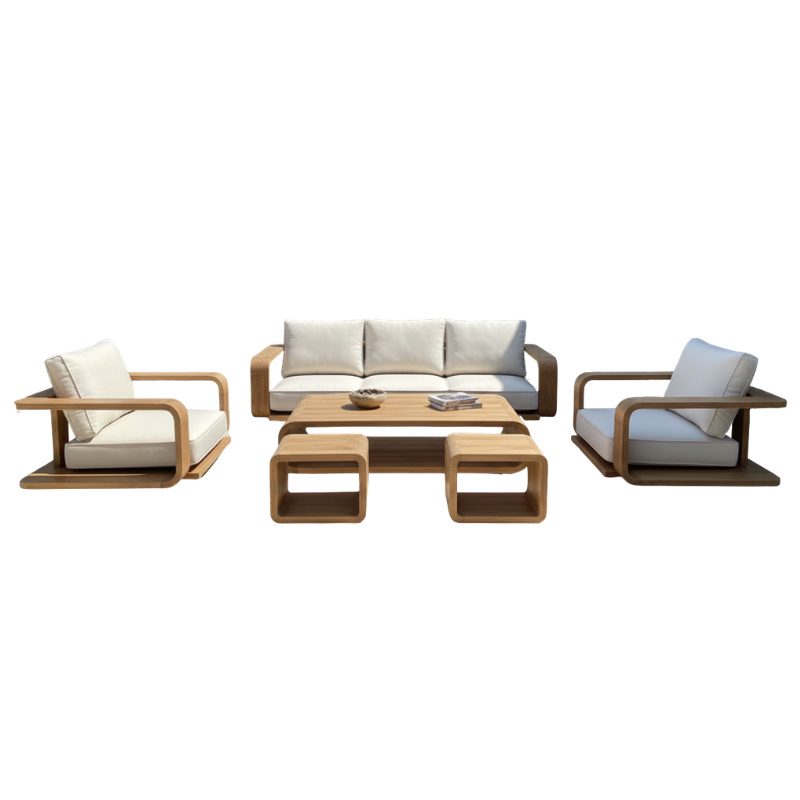 Cassandra Outdoor straight design Sofa Set