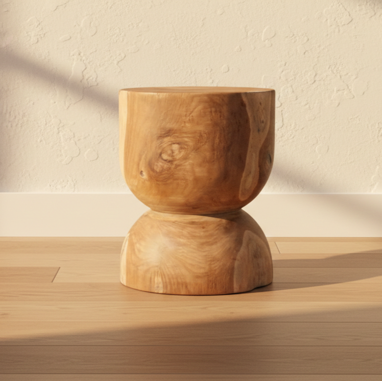 Dan Wooden Stool