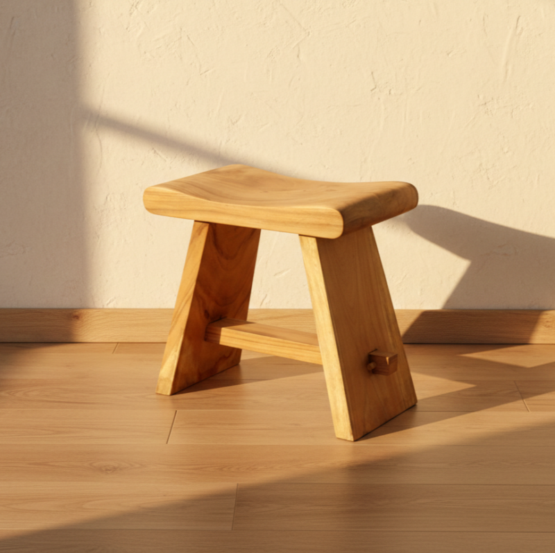 Hye Wooden Stool