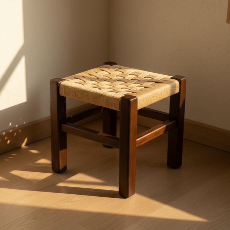 Jin Wooden Stool