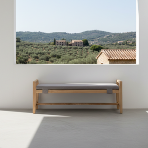 Haruki Wooden Bench