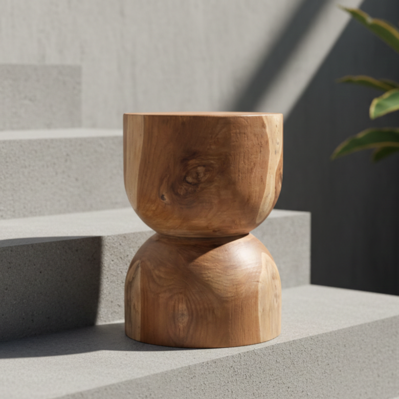 Dan Wooden Stool