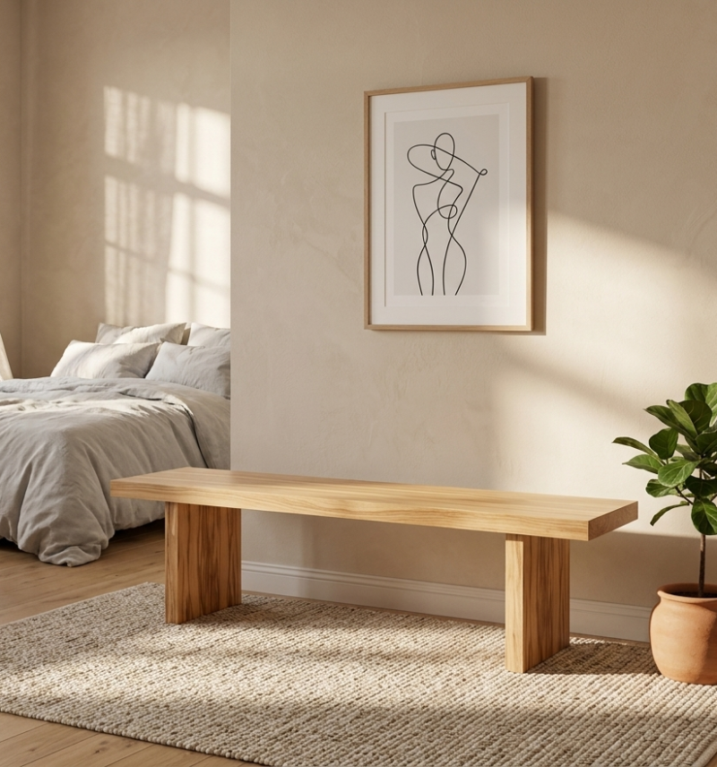 Tania Wooden Bench