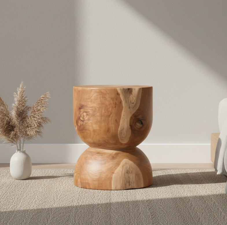 Dan Wooden Stool