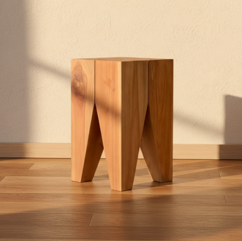Ara Wooden Stool