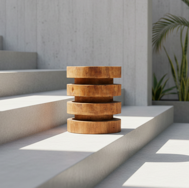 Min Wooden Stool
