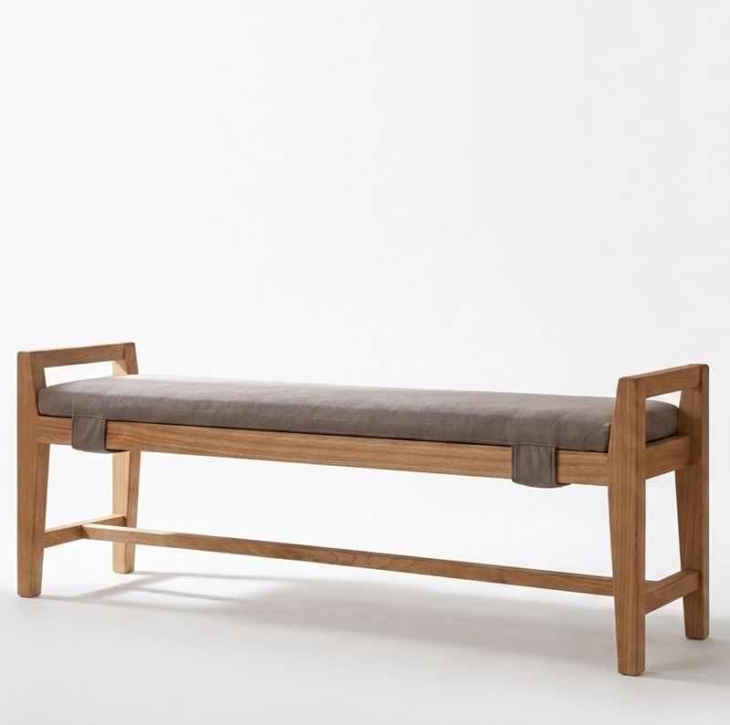 Haruki Wooden Bench