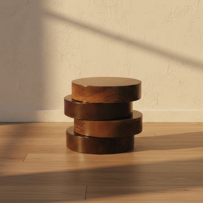 Rae Wooden Stool