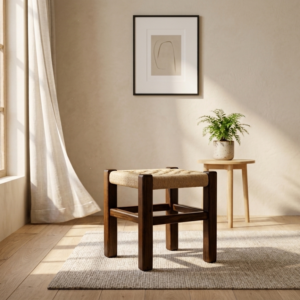 Jin Wooden Stool