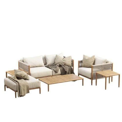 Waro Teak Outdoor Sofa Set (Coffee Table)