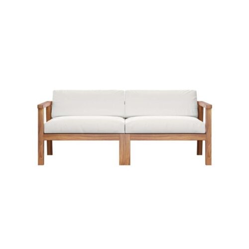 Uro Teak Outdoor Sofa (Two Seater)