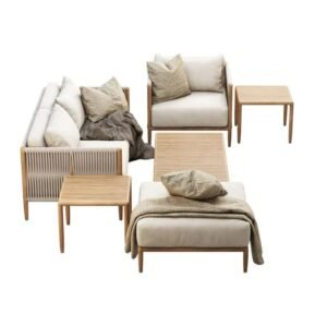 Waro Teak Outdoor Sofa Set (Coffee Table)