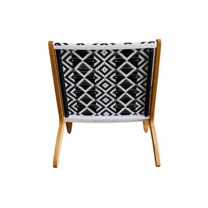 Ziro Teak Outdoor Lazy Arm Chair