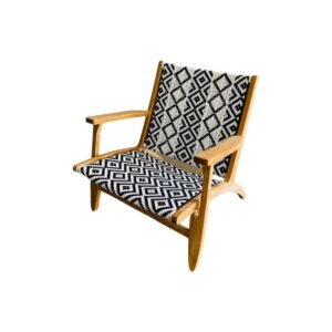 Ziro Teak Outdoor Lazy Arm Chair