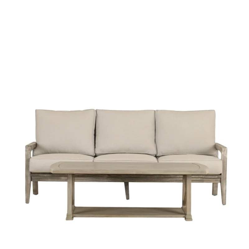 Hutan Teak Outdoor Sofa (Three Seater)