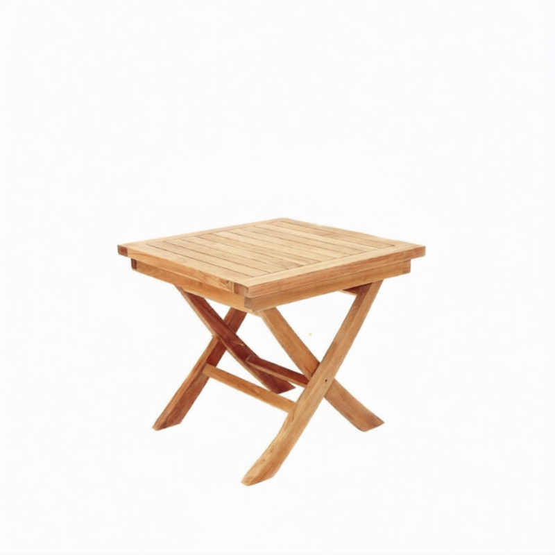 36-ezremove Aris Teak Outdoor Stool