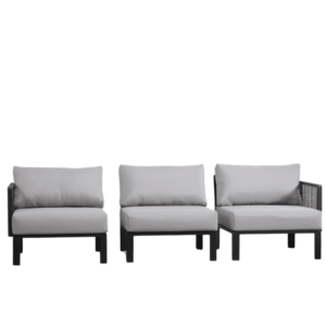 4-1 Eron Outdoor Sofa Set (Three Seater)
