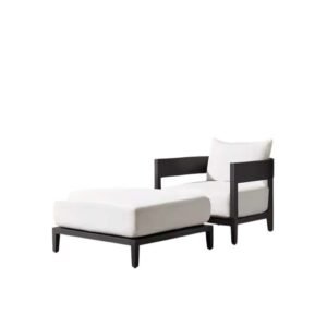 Rano Teak Outdoor Sofa Set (Ottoman)