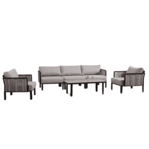 5-1 Eron Outdoor Sofa Set (Three Seater)