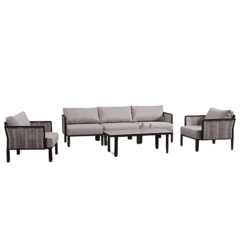 5-1 Eron Outdoor Sofa Set (Three Seater)