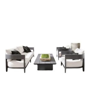 7-9 Rano Teak Outdoor Sofa Set (Coffee Table)