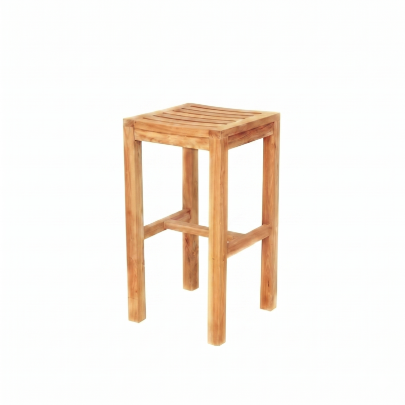 Doris Teak Outdoor Stool