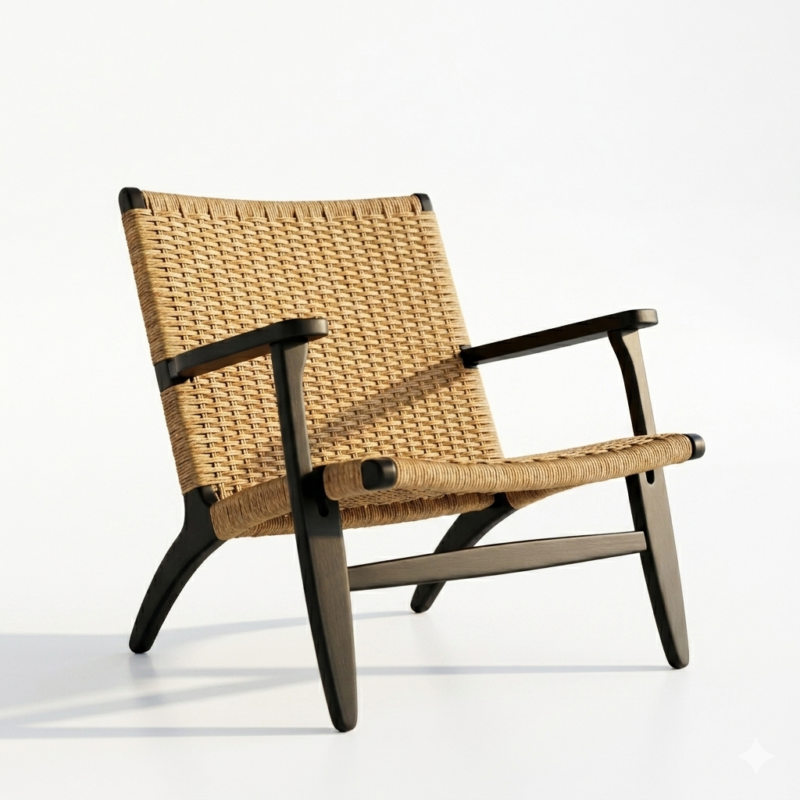 Xeno Teak Outdoor Lazy Arm Chair