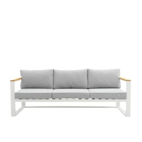 Hivo Teak Outdoor Sofa Set (Three Seater)