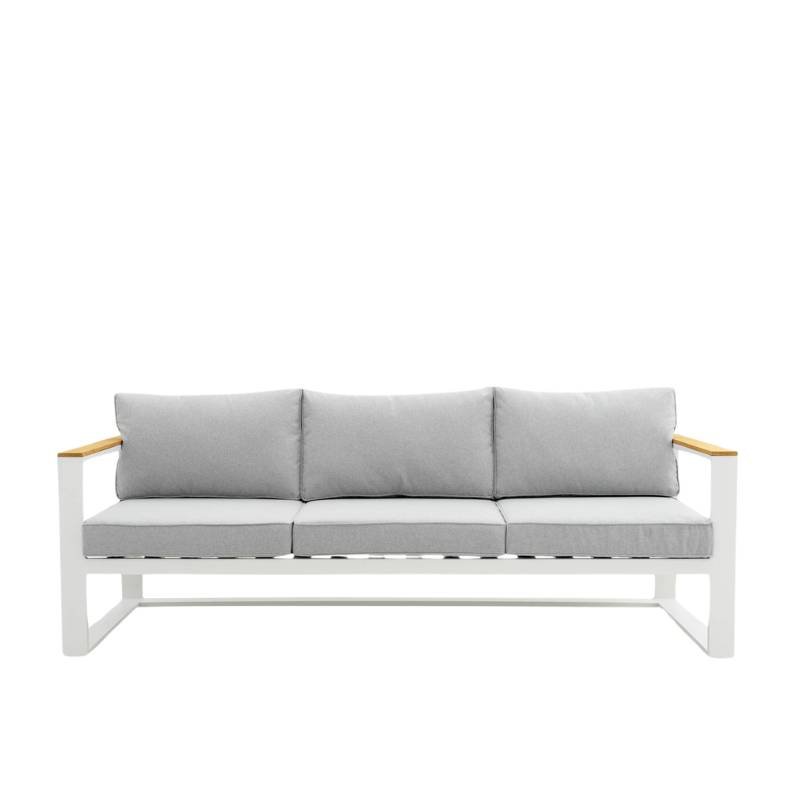 Hivo Teak Outdoor Sofa Set (Three Seater)
