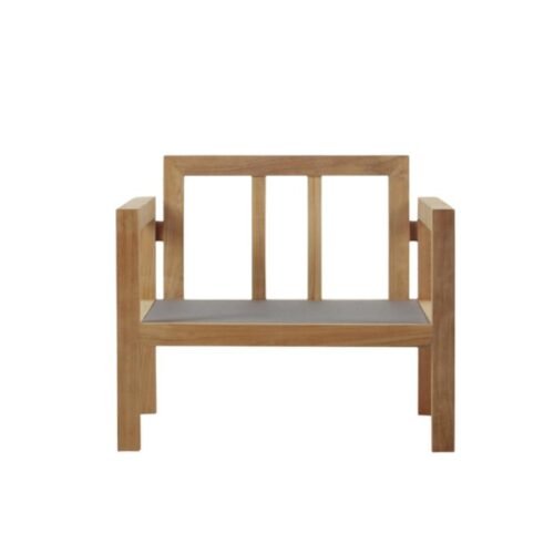 Nero Teak Outdoor Lazy Arm Chair