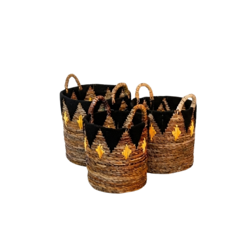 Black Crown Basket