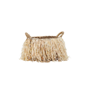 Round Sisal Fringe