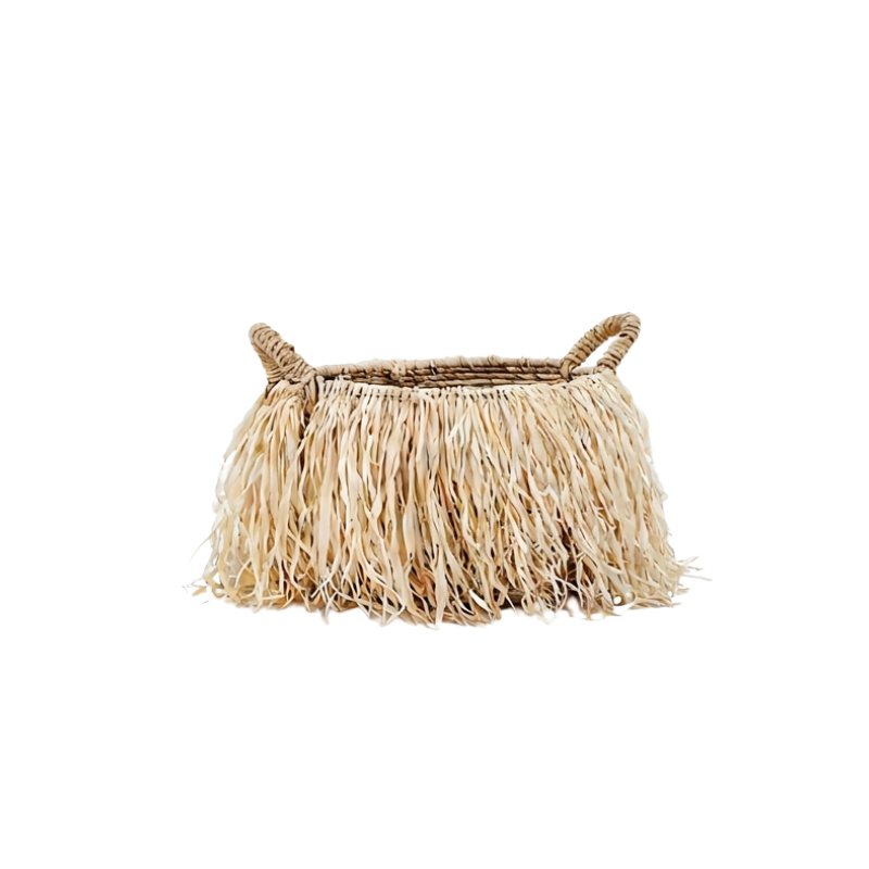 Round Sisal Fringe