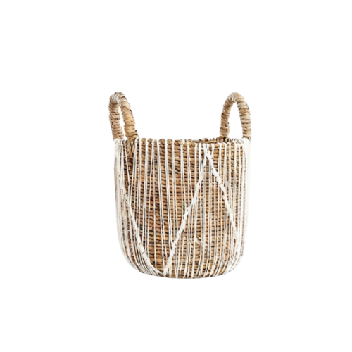 Macrame Tall Basket