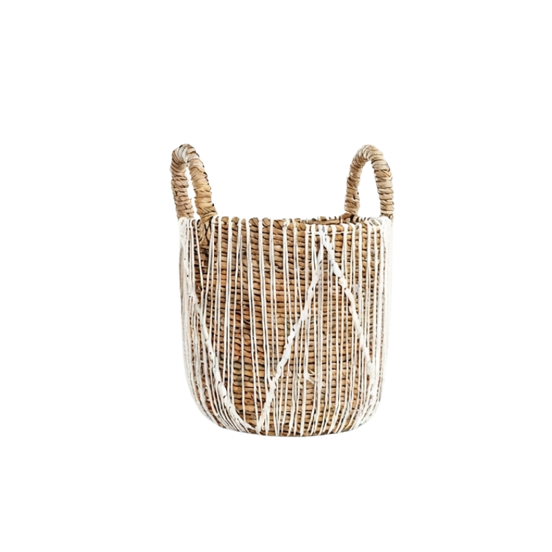 Macrame Tall Basket