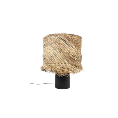 Raffia Table Lamp