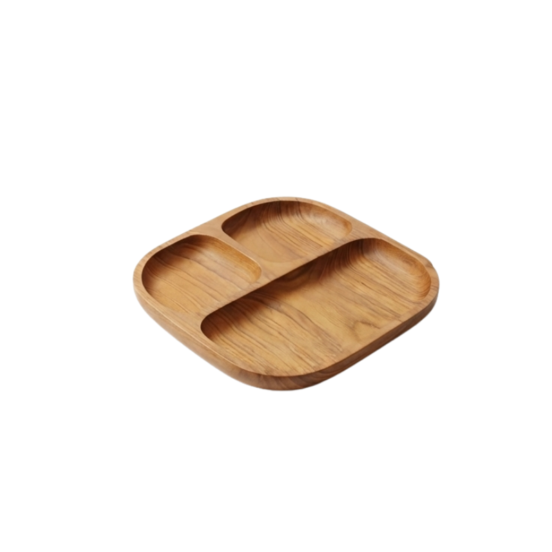Square Wooden Plate Square Wooden Plate