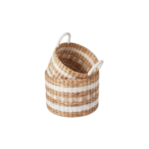 White Top Basket