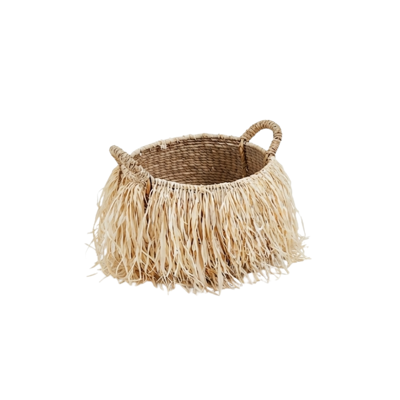 Round Sisal Fringe